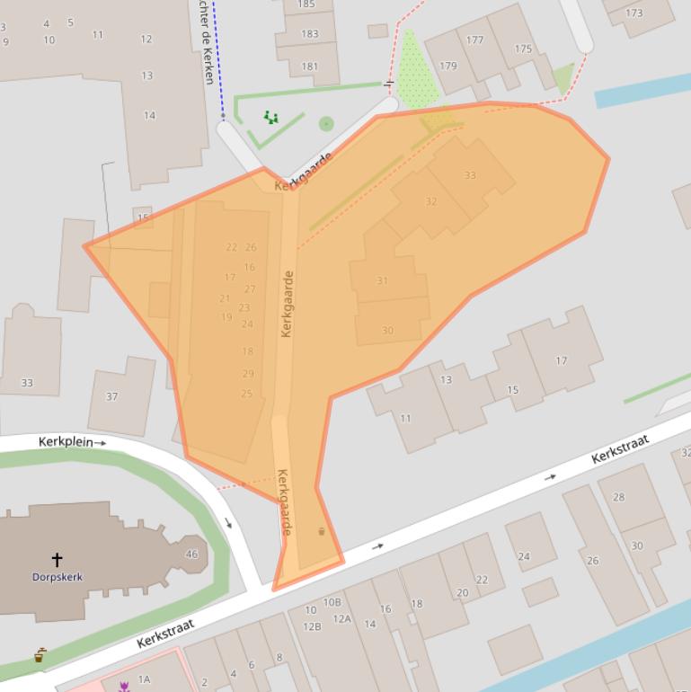 Kaart van postcodegebied 1391MC.