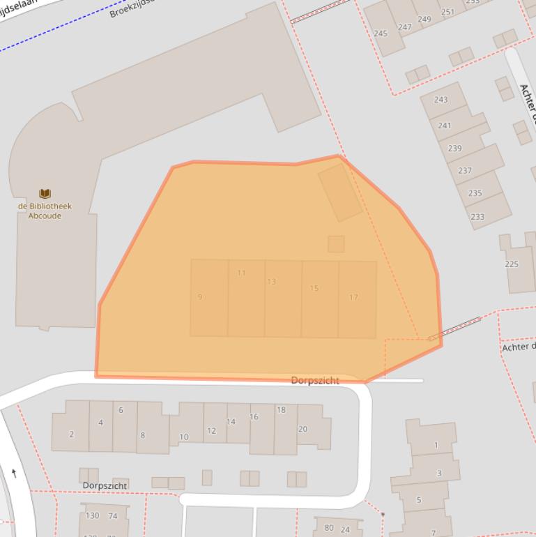 Kaart van postcodegebied 1391MD.