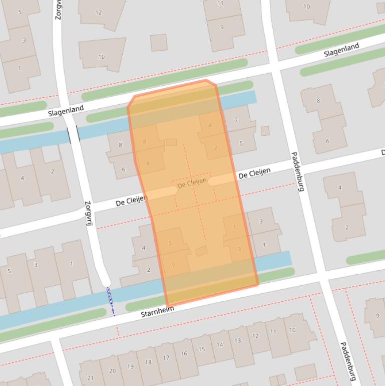 Kaart van postcodegebied 1391RL.