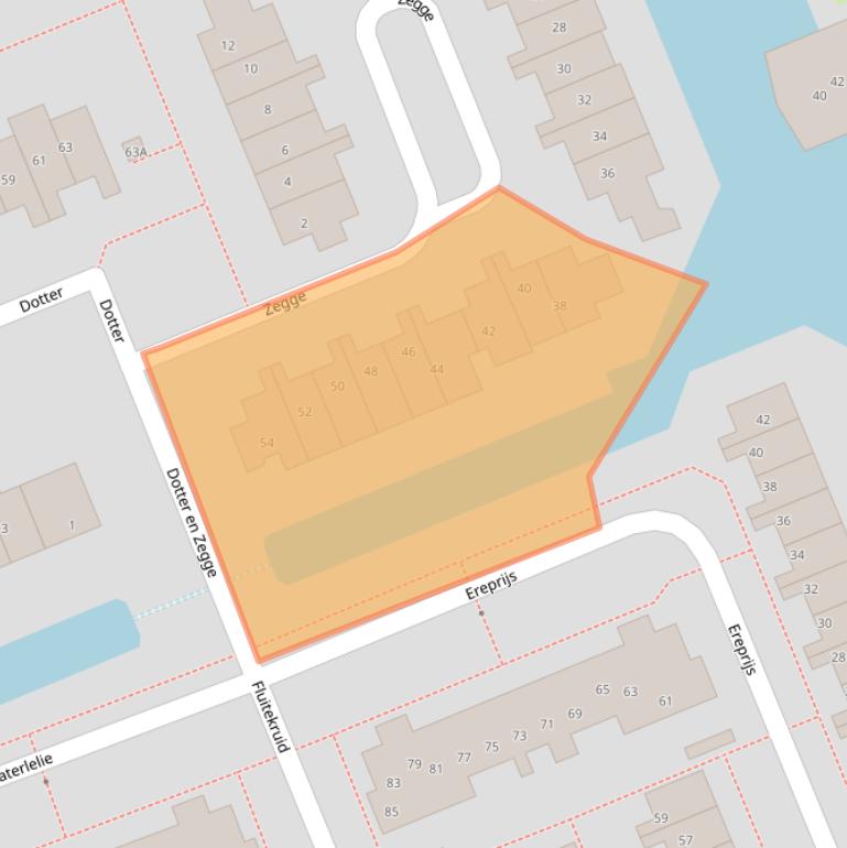 Kaart van postcodegebied 1391SX.