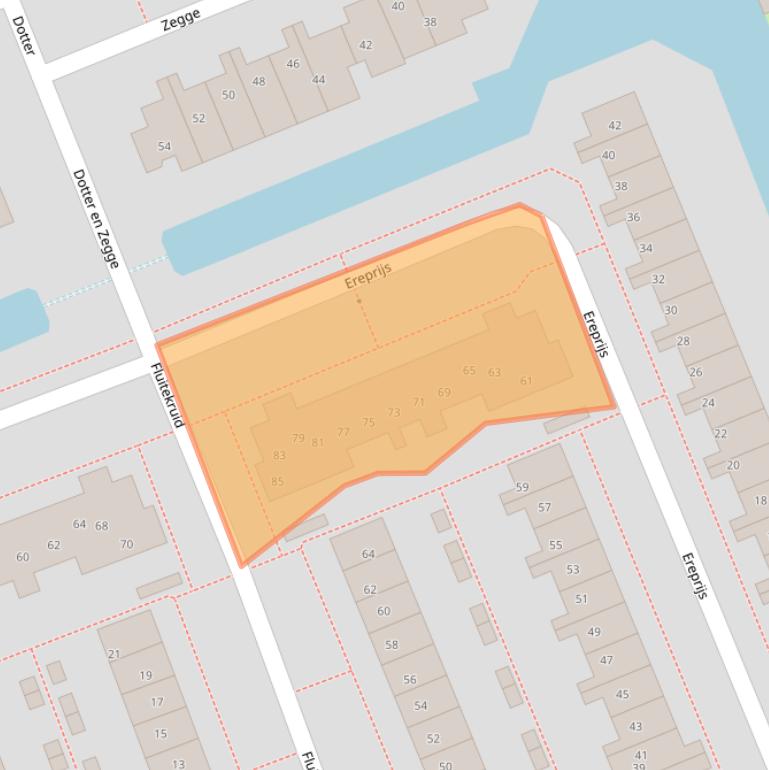 Kaart van postcodegebied 1391TC.