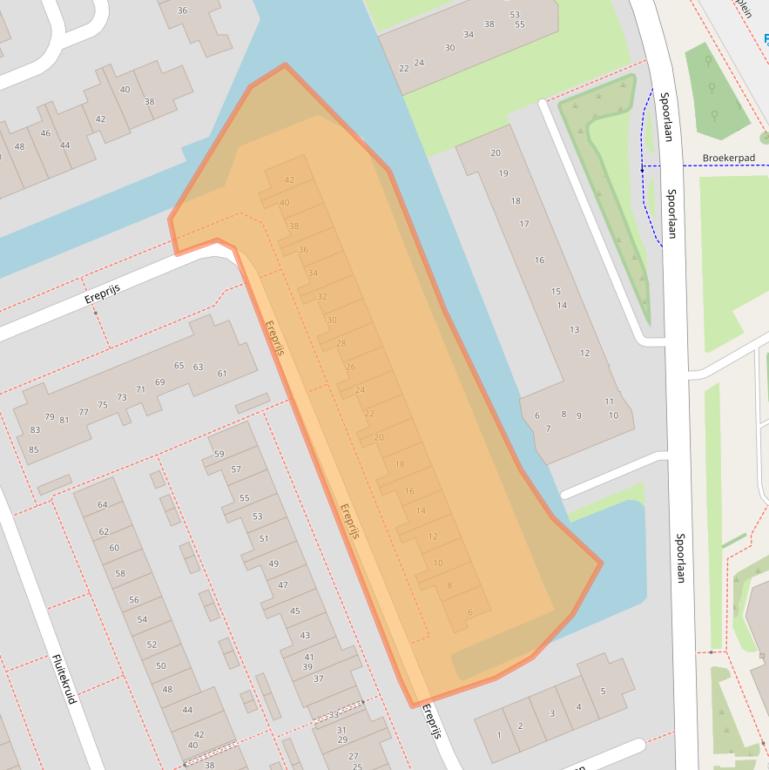 Kaart van postcodegebied 1391TG.