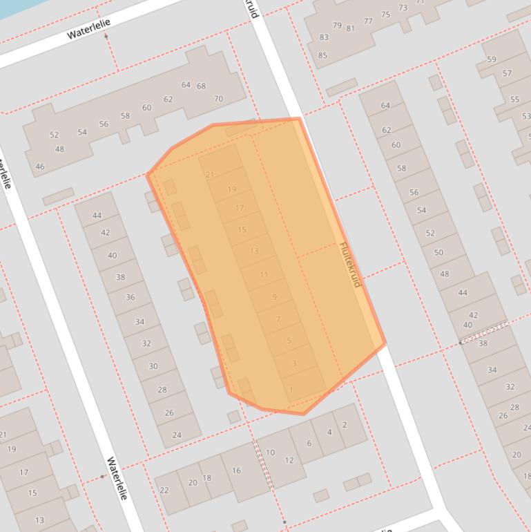 Kaart van postcodegebied 1391TH.