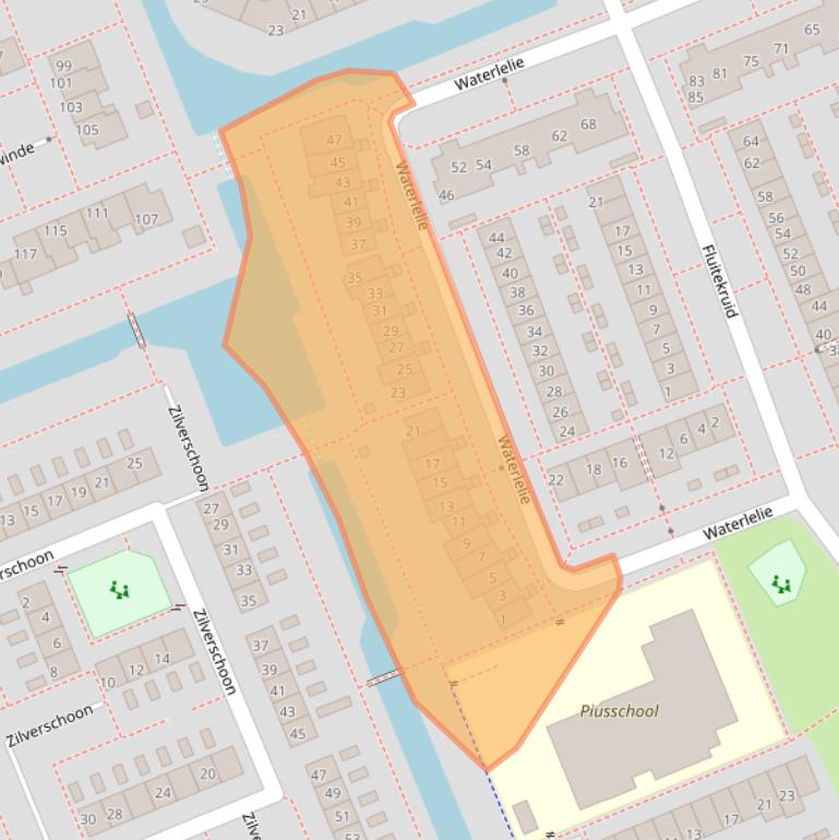 Kaart van postcodegebied 1391TL.