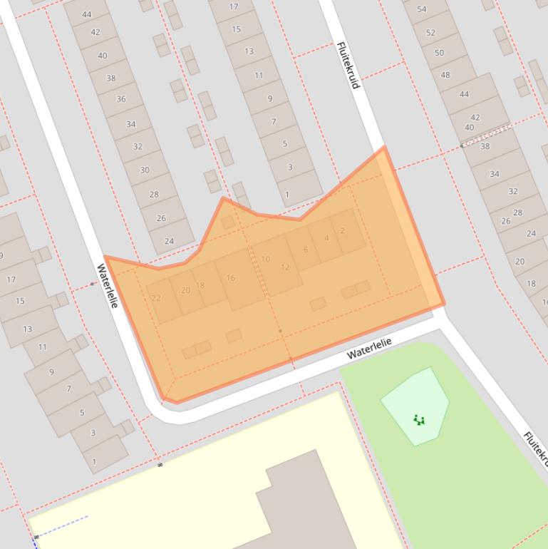 Kaart van postcodegebied 1391TN.