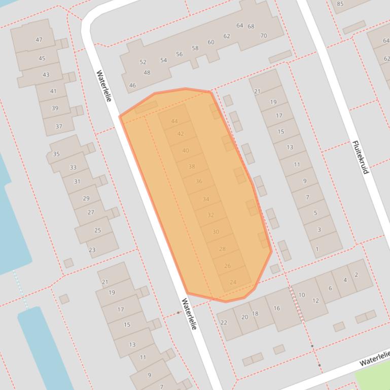 Kaart van postcodegebied 1391TP.