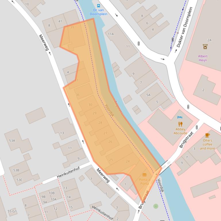 Kaart van postcodegebied 1391VW.