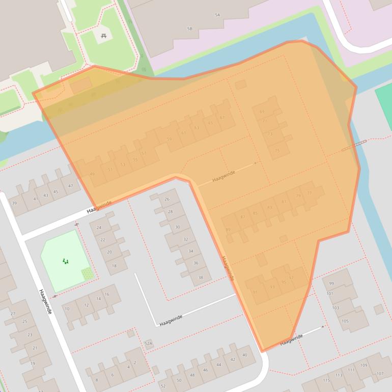 Kaart van postcodegebied 1391XX.