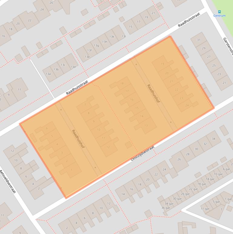 Kaart van postcodegebied 1393NX.