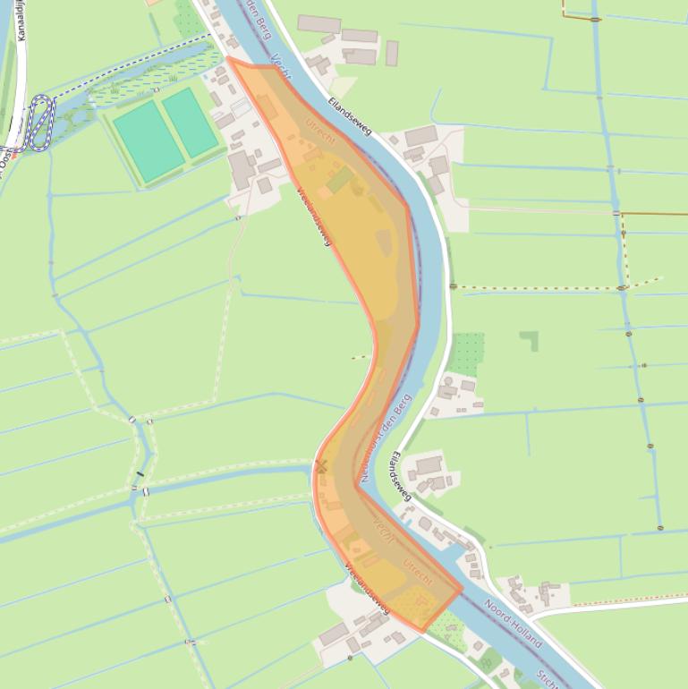 Kaart van postcodegebied 1393PD.