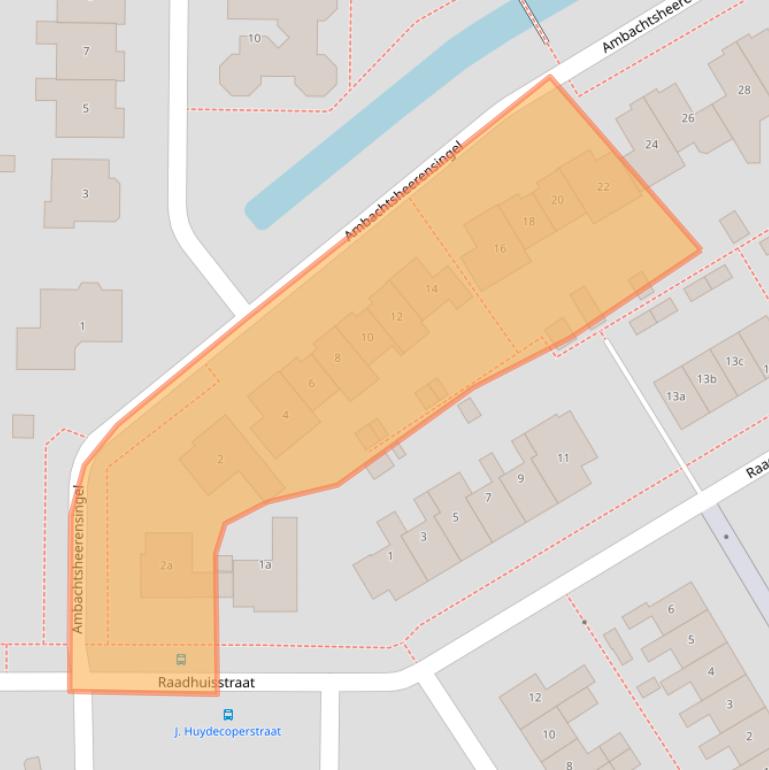 Kaart van postcodegebied 1393RE.