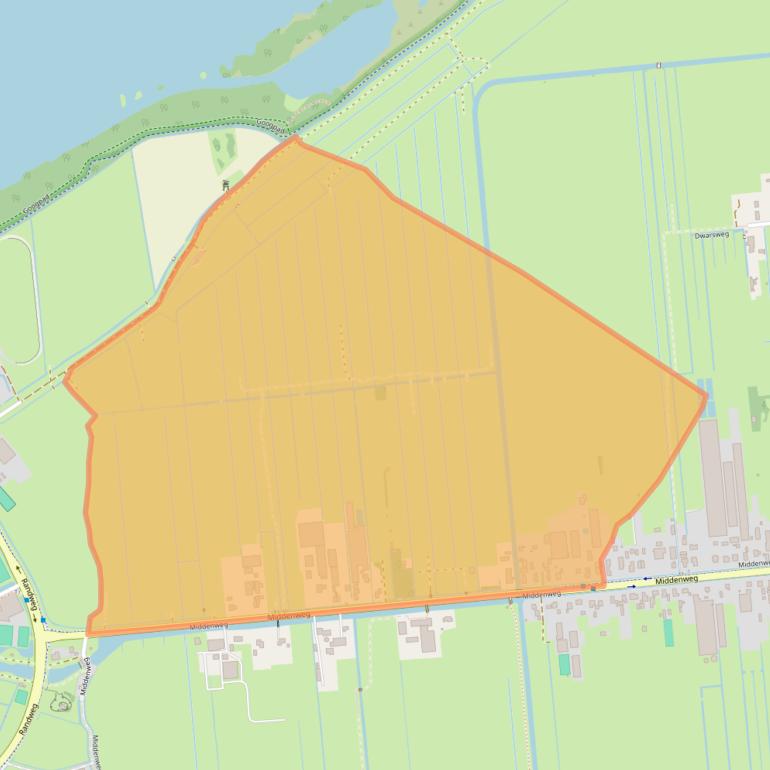 Kaart van postcodegebied 1394AC.