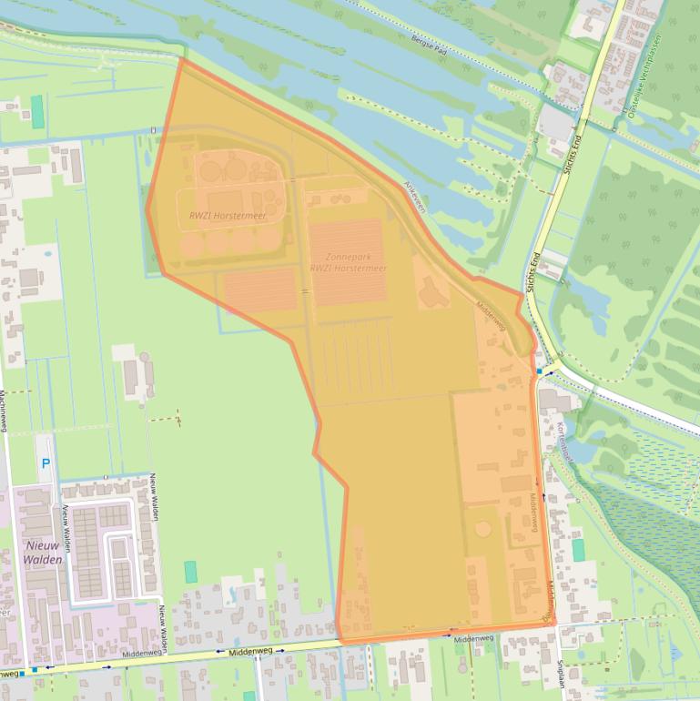 Kaart van postcodegebied 1394AH.
