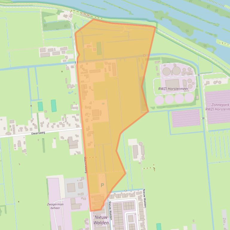 Kaart van postcodegebied 1394AW.