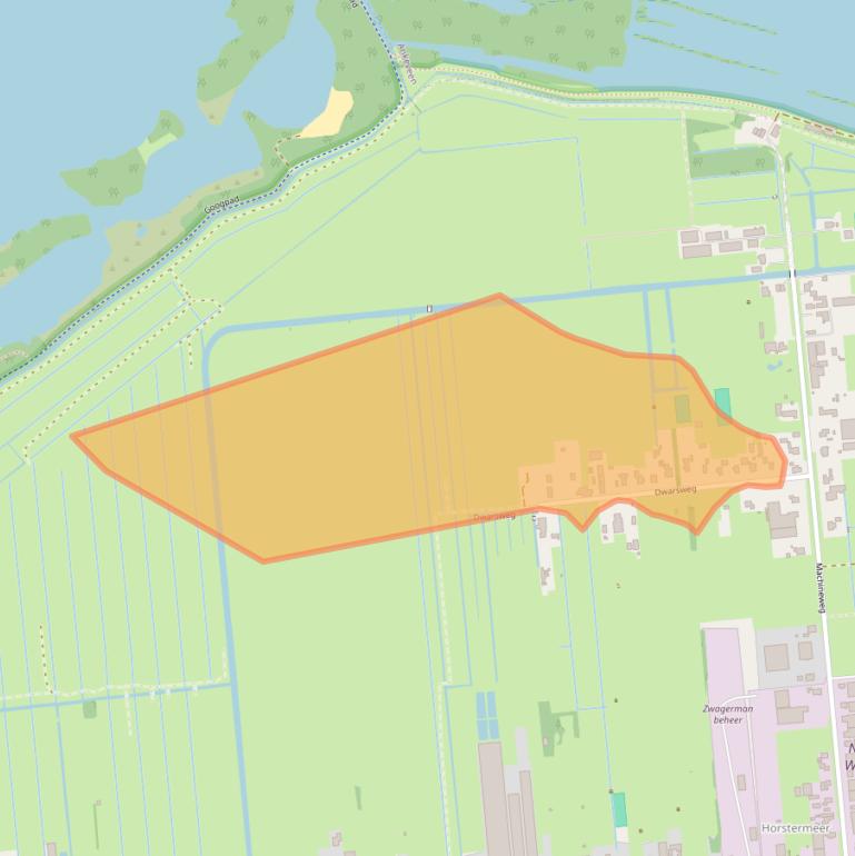 Kaart van postcodegebied 1394AZ.