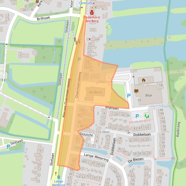 Kaart van postcodegebied 1394BD.