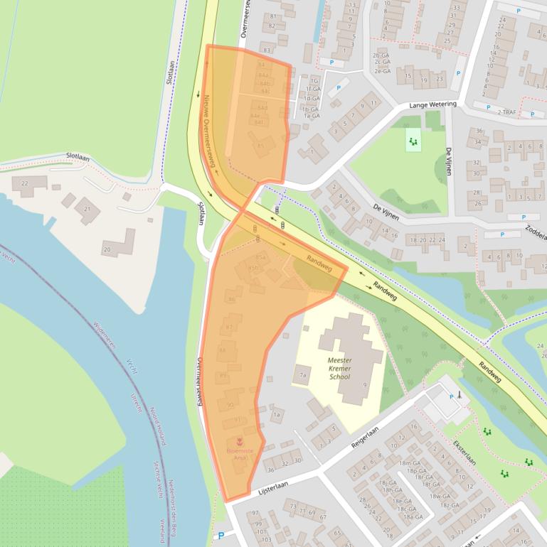 Kaart van postcodegebied 1394BG.