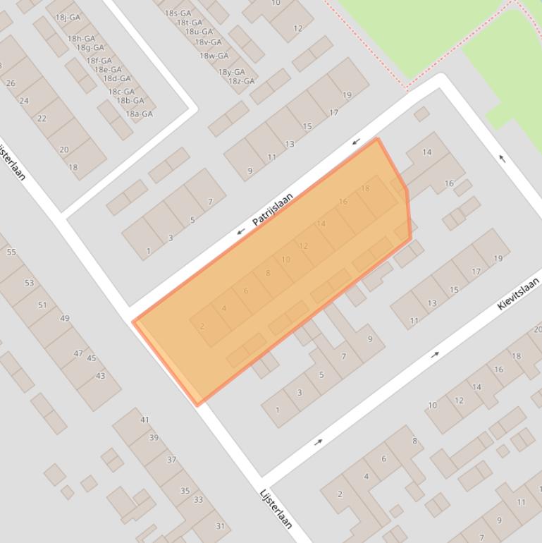 Kaart van postcodegebied 1394CN.