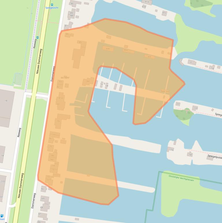 Kaart van postcodegebied 1394GR.