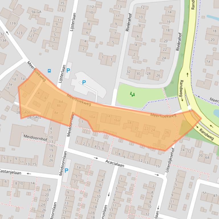 Kaart van postcodegebied 1394JJ.