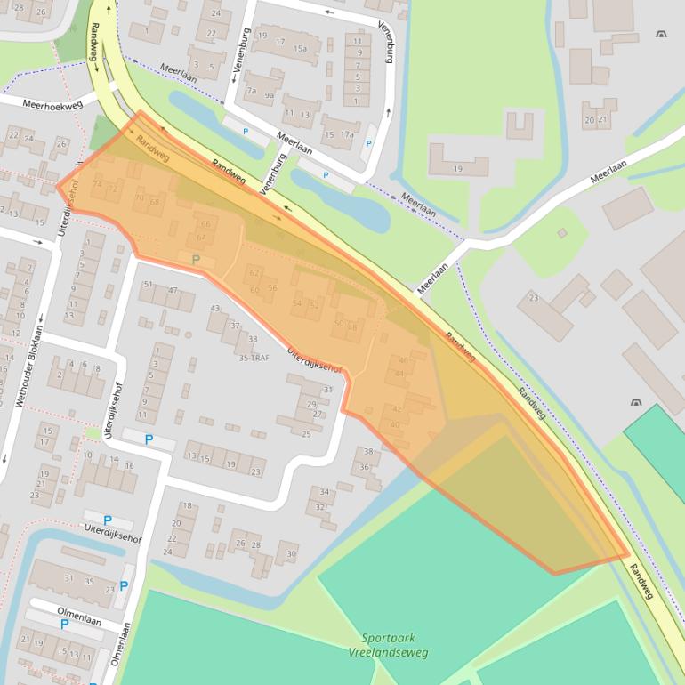 Kaart van postcodegebied 1394JN.