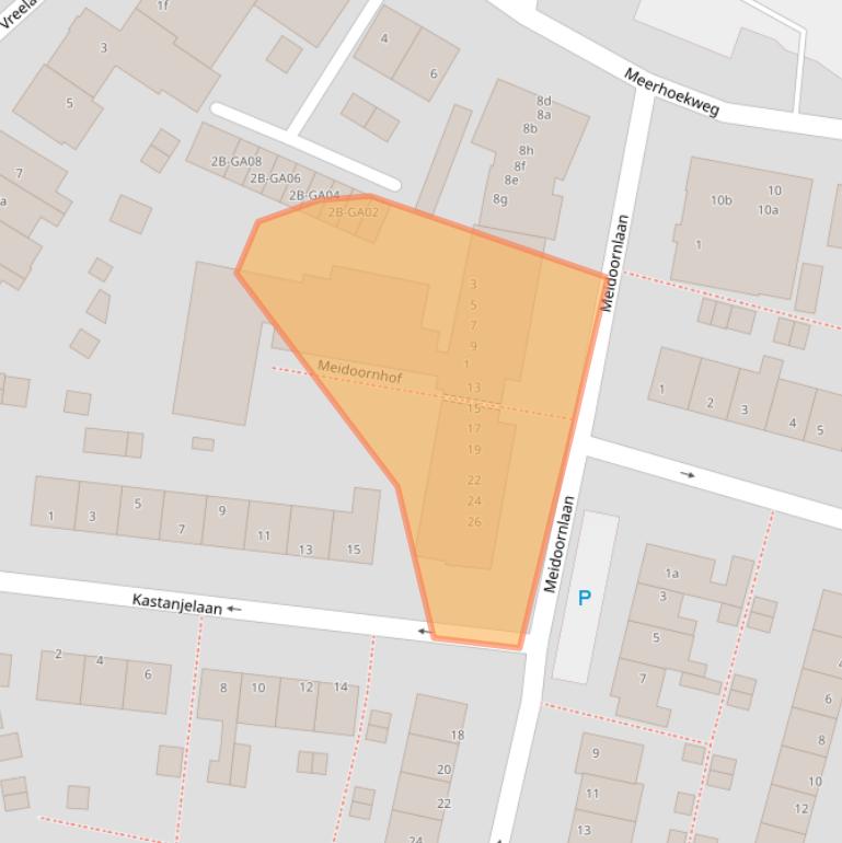 Kaart van postcodegebied 1394JP.