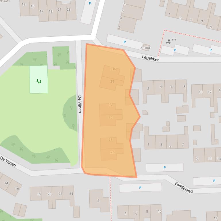 Kaart van postcodegebied 1394KN.