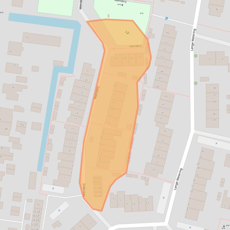 Kaart van postcodegebied 1394LB.