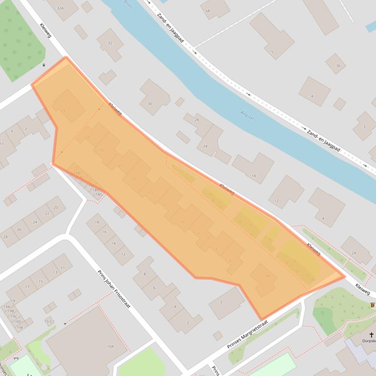 Kaart van postcodegebied 1396HV.