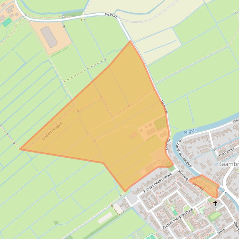 Kaart van postcodegebied 1396HW.