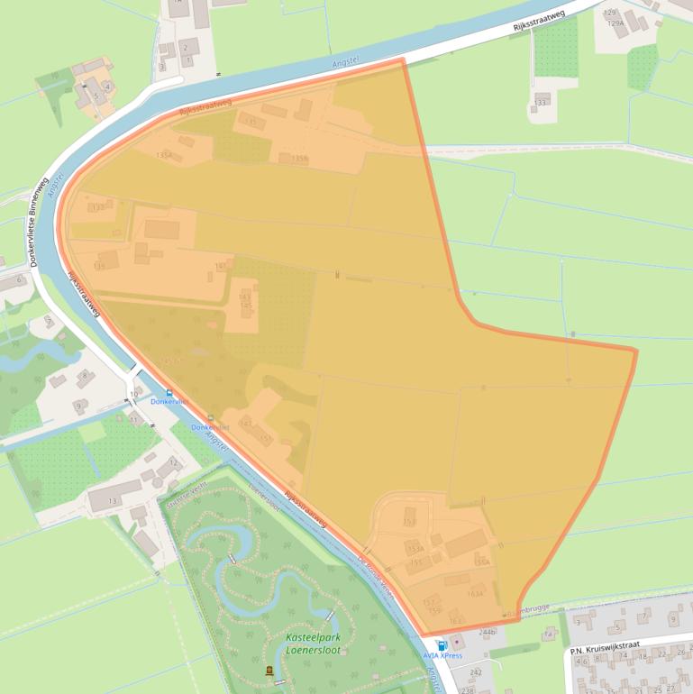 Kaart van postcodegebied 1396JK.