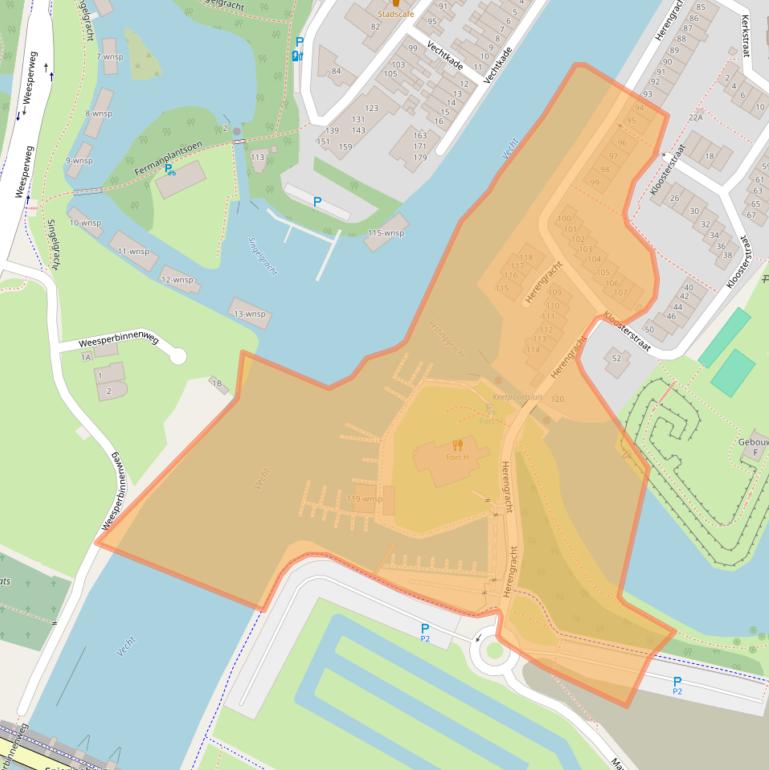 Kaart van postcodegebied 1398AE.