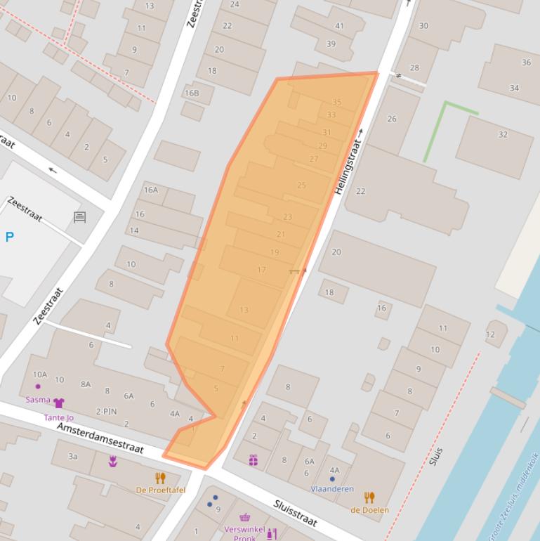 Kaart van postcodegebied 1398AT.