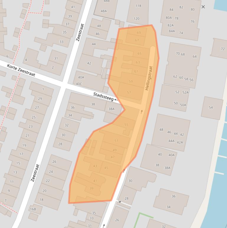 Kaart van postcodegebied 1398AV.