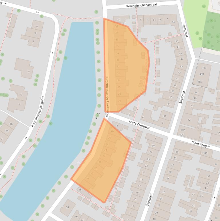 Kaart van postcodegebied 1398BG.