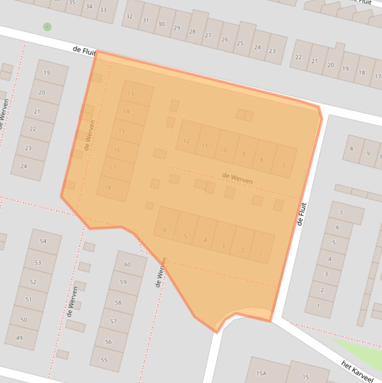 Kaart van postcodegebied 1398CB.