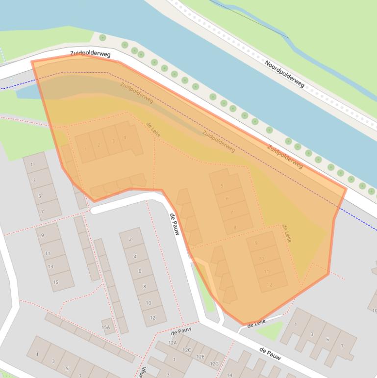 Kaart van postcodegebied 1398CS.