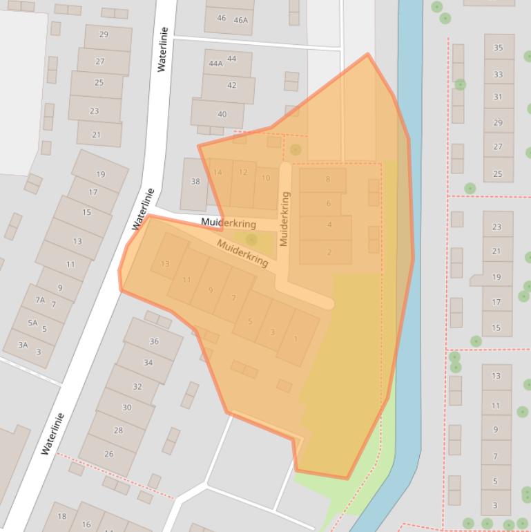 Kaart van postcodegebied 1398DM.