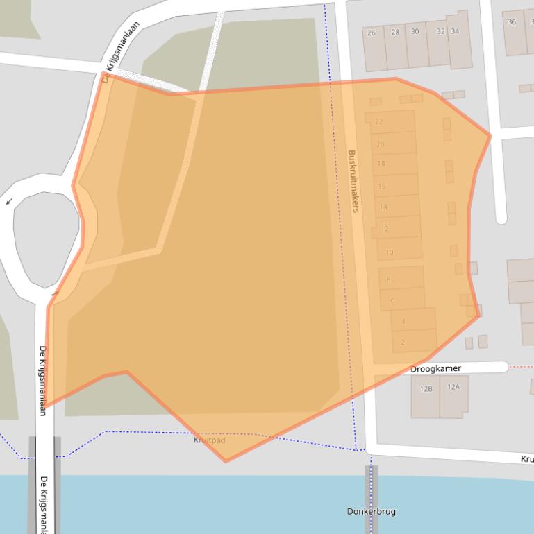 Kaart van postcodegebied 1398DT.