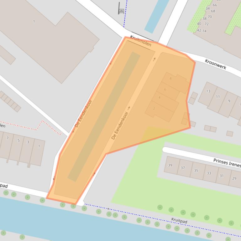 Kaart van postcodegebied 1398DV.