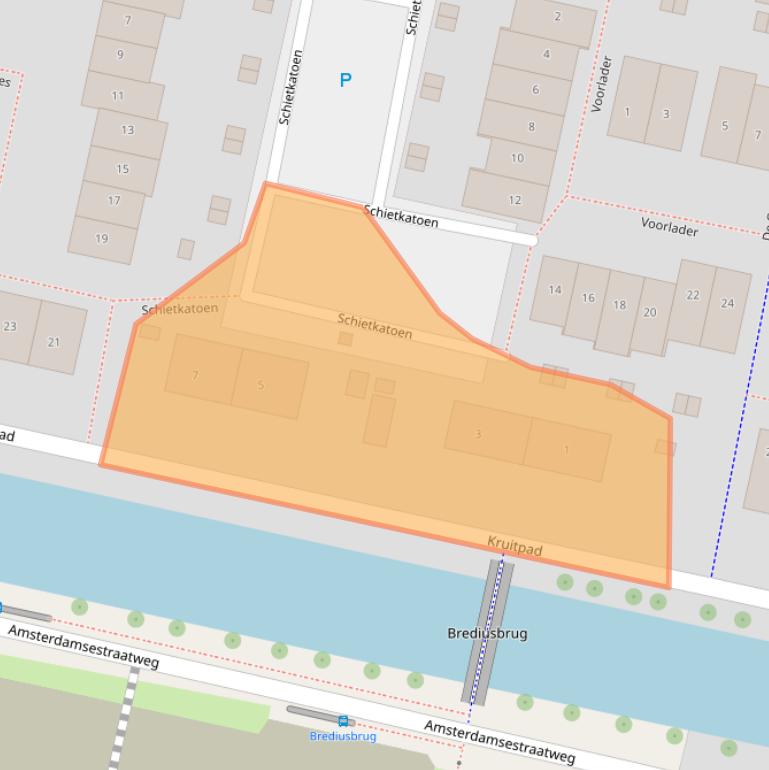 Kaart van postcodegebied 1398HG.