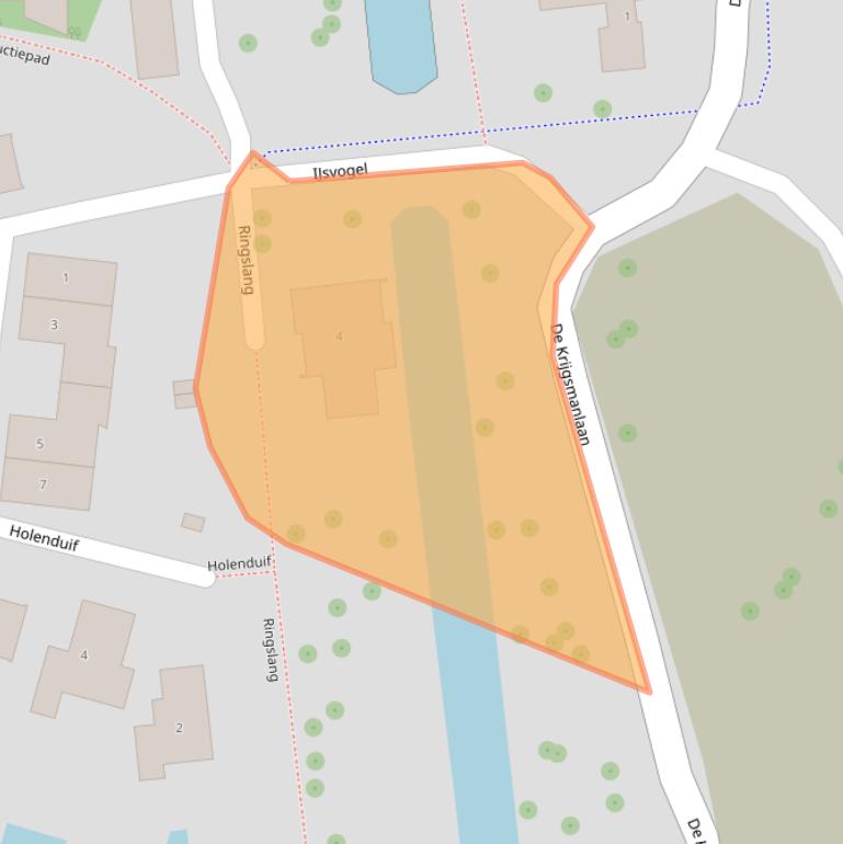 Kaart van postcodegebied 1398JJ.