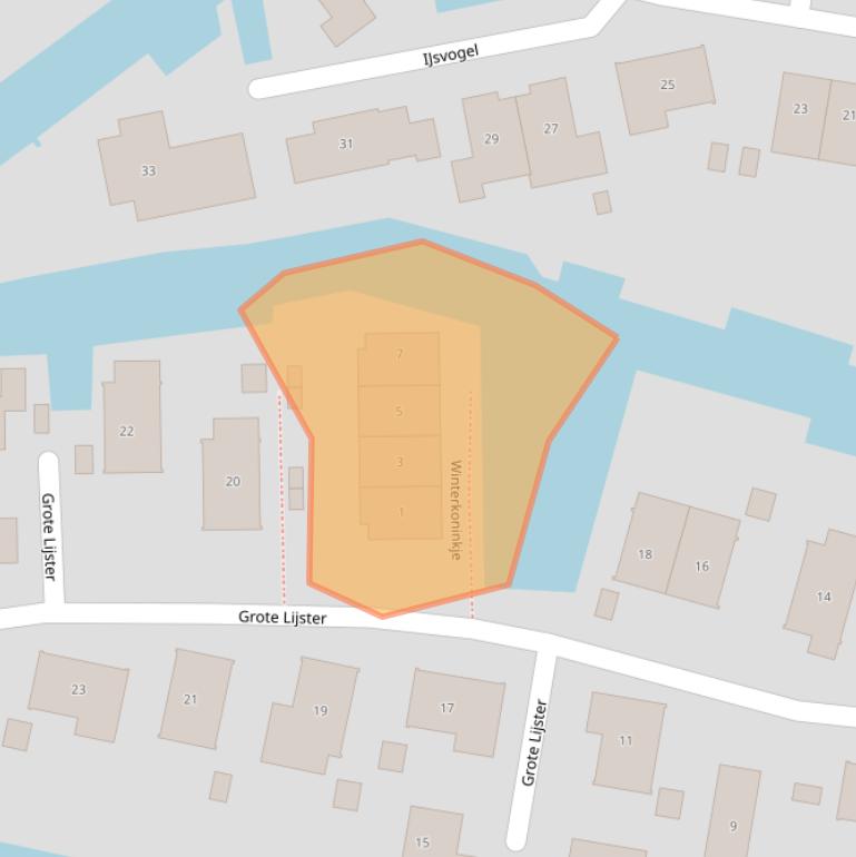 Kaart van postcodegebied 1398JS.