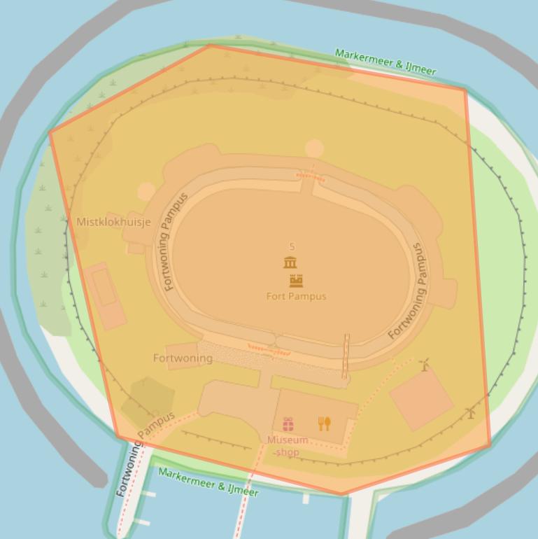 Kaart van postcodegebied 1398PX.