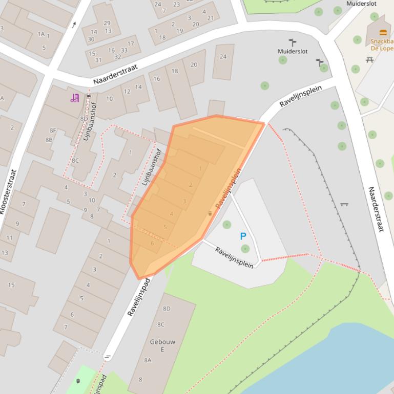 Kaart van postcodegebied 1398VB.