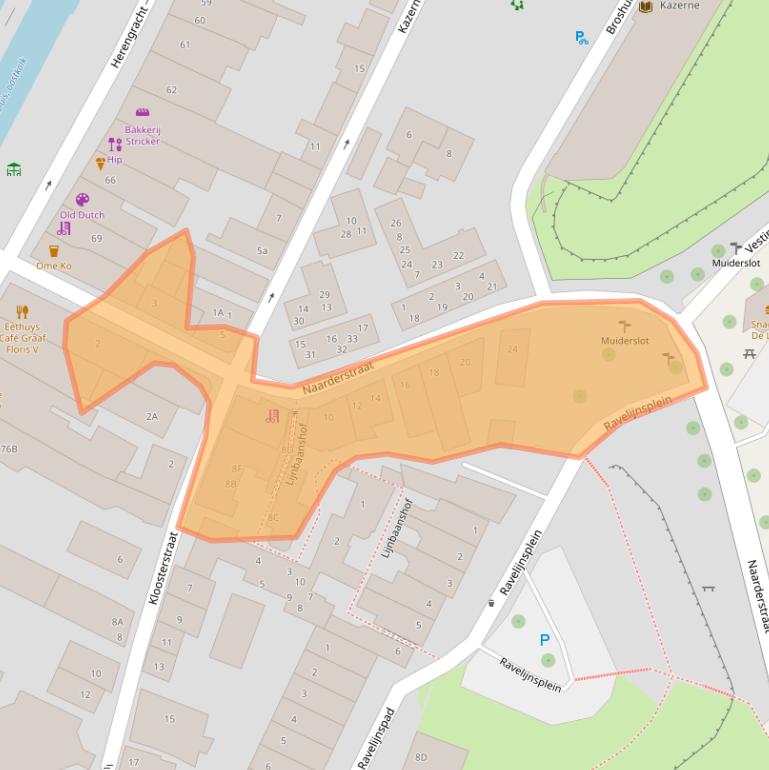 Kaart van postcodegebied 1398XR.