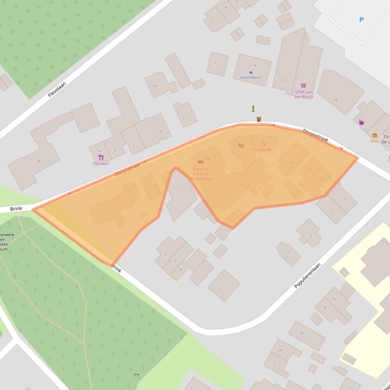 Kaart van postcodegebied 1399GV.