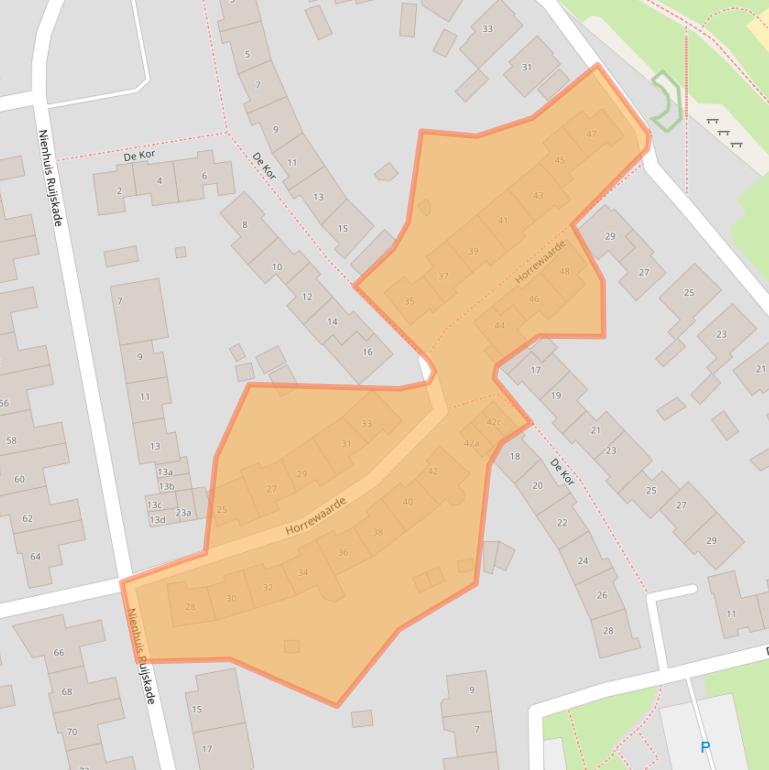 Kaart van postcodegebied 1399HV.