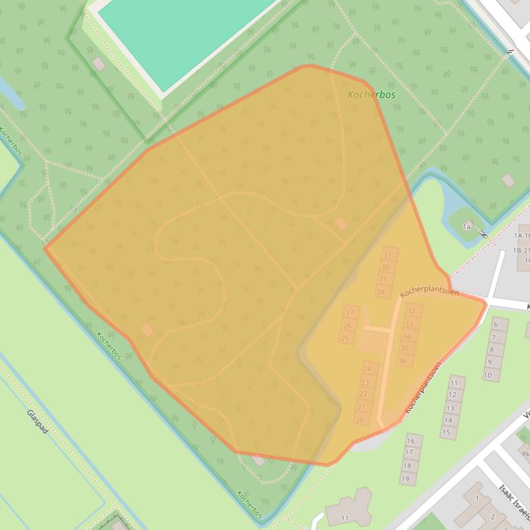 Kaart van postcodegebied 1399VX.
