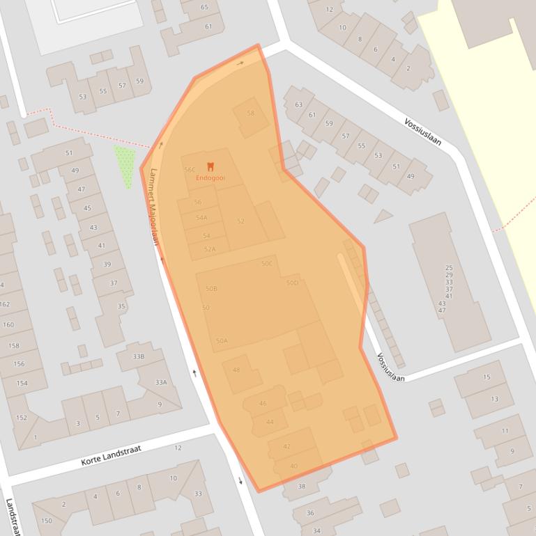 Kaart van postcodegebied 1401RP.